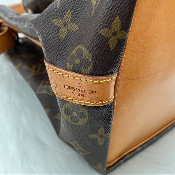 Louis Vuitton medium brown handbag petit noe - Picture 4 of 10